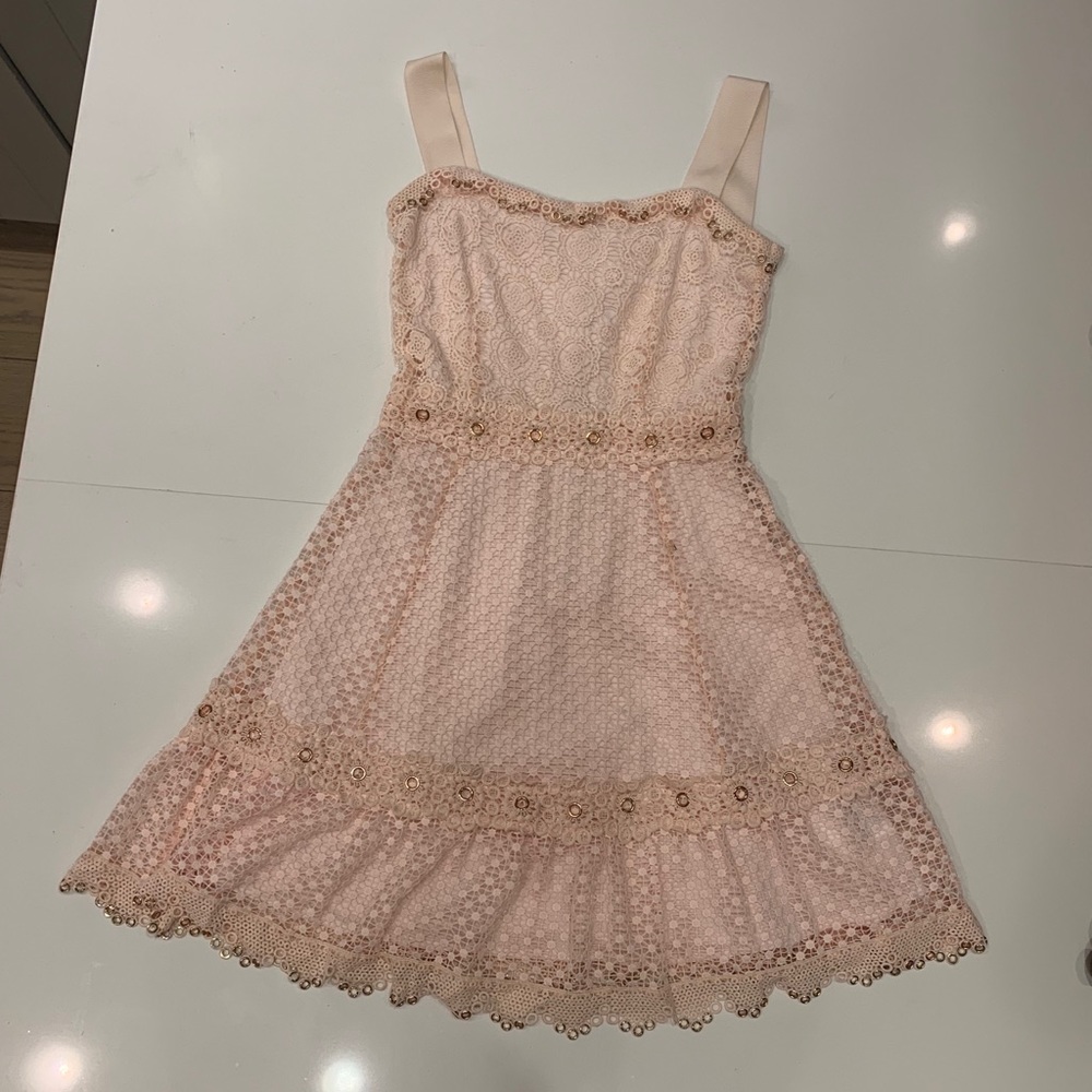Maje light pink dress